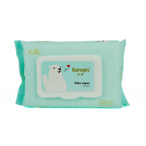 MUESTRA GRATIS Toallitas húmedas al por mayor Toallitas húmedas cómodas baratas para bebés 80 piezas Liso - Product Image 3