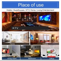 UCOM Televisor Inteligente Android FHD 4K de 32-100 Pulgadas, HDR, Wifi, Control por Voz, LED 16:09, Negro, para Hogar y Hotel en África