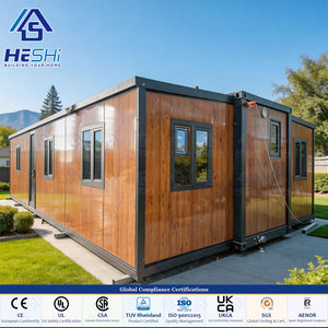 Casa Contenedor Expandible de 40 Pies con Aislamiento Térmico, 2 Dormitorios, Moderna, Plegable, Móvil, Apilable, Personalizada, Tipo Bungalow - Product Image 1