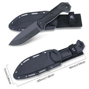 Cuchillos Tácticos Portátiles de Alta Calidad para Supervivencia en la Naturaleza, Personalizables OEM, Plegables, de Acero Inoxidable D2 de Damasco, para Caza - Product Image 5