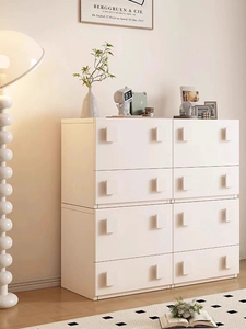 Armadio per soggiorno Vintage a pavimento della metà del secolo <span class=keywords><strong>in</strong></span> <span class=keywords><strong>legno</strong></span> massello con unità modulare creativa per uso domestico e ingresso - Product Image 3