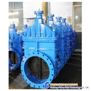 Vanne à opercule assise résiliente avec bride supérieure ISO, utilisée pour l'industrie de l'eau potable, DN600 PN10 F4 EPDM certifiée WRAS & GSK DN600 P - Product Image 4