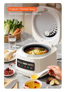 Nueva Olla <span class=keywords><strong>Arrocera</strong></span> Eléctrica Inteligente de 5L 2026 con Olla Interior Antiadherente, 8 en 1, Temporizador de 24H, Calentamiento de Cobertura Total, Uso en Hoteles y Familias - Product Image 6