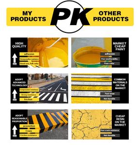 Pintura Acrílica Termoplástica de Alta Blancura para Carreteras, Pintura de Marcado Vial de Fusión en Caliente con Fuerte Reflectividad para Aplicación con Brocha - Product Image 5