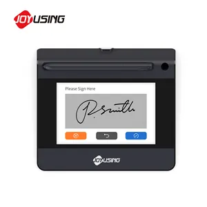 इलेक्ट्रॉनिक हस्ताक्षर पैड के साथ 5 इंच एसडीके सॉफ्टवेयर के लिए हस्ताक्षर बोर्ड हाथ लेखन बोर्ड हस्ताक्षर गोली