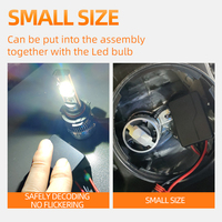 Décodeurs de phares de voiture de haute qualité Ampoules LED H4 H7 H8 H11 9005 9006 H1 H3 Résistance Canbus Annulation d'erreur Adaptateur de faisceau de câbles