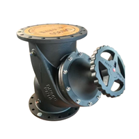 Válvula de Equilibrio Digital SP45F 16Q con Brida de Hierro Dúctil, Válvula de Equilibrio Estático PN16 para Sistemas de Calefacción HVAC