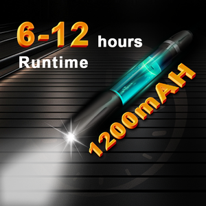 अल्ट्रा उज्ज्वल आउटडोर मिनी छोटे पोर्टेबल पेन आकार के दीपक चिकित्सा रिचार्जेबल टॉर्च लाइट सामरिक फ्लैशलाइट - Product Image 5