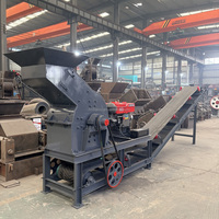 Concasseur à marteaux PC 400*600 pour pierres, agrégats et sable, broyeur à marteaux pour l'extraction de l'or