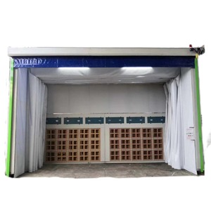 <span class=keywords><strong>Cabine</strong></span> de <span class=keywords><strong>peinture</strong></span> télescopique <span class=keywords><strong>pliable</strong></span> avec chauffage au brûleur diesel et éclairage LED pour la <span class=keywords><strong>peinture</strong></span> automobile - Product Image 6