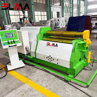 Machine à cintrer les tôles CNC à 4 rouleaux de haute précision |   Outil de pliage en acier doux de 10 mm x 2500 mm pour le traitement des métaux