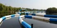 Piste de course gonflable en PVC certifiée CE, bateau à pédales électrique à batterie lithium haute vitesse, mini karting