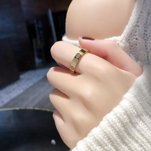 Бриллиантовое кольцо из титановой стали - Product Image 4