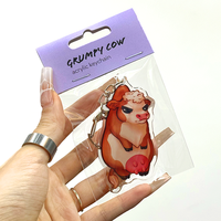 Porte-clés en acrylique transparent personnalisable gravé au laser 3D avec votre photo et logo pour cadeaux promotionnels d'entreprise