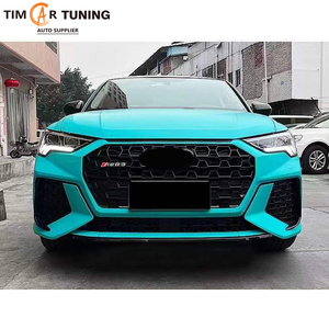Grille de <span class=keywords><strong>RSQ3</strong></span>-Style Q3/SQ3 adaptée pour Q3 SUV/<span class=keywords><strong>Sportback</strong></span>(2019-2023) Grille avant OEM noir brillant/argent pour grille de lifting Q3/SQ3 - Product Image 6