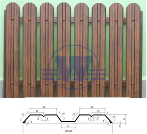 เครื่องขึ้นรูปแผงรั้วเหล็กแบบม้วน เครื่องขึ้นรูปรั้วเหล็กแบบ Palisade ในประเทศจีน - Product Image 6