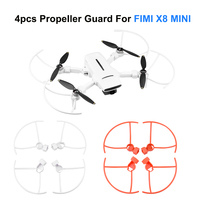 4 Uds UAV hélice anillo protector para FIMI X8 MINI Drone hélice guardia liberación rápida Protector jaula Drone Accesorios