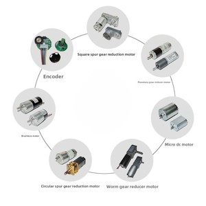 Moteur à engrenages micro DC 15 mm en gros, 3V-24V, personnalisable, pour appareil de beauté, brosse pour animaux, distributeur de savon, serrure intelligente - Product Image 5