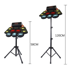 <span class=keywords><strong>Batterie</strong></span> de percussions professionnelle, kit de <span class=keywords><strong>batterie</strong></span> complet, électrique, avec <span class=keywords><strong>double</strong></span> basse, pour scène, groupe, performance live, utilisation directe en usine - Product Image 6