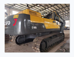 Excavatrice Volvo EC480DL, excavatrice sur chenilles robuste, machine de construction jaune, équipement lourd Volvo - Product Image 6