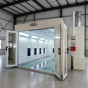 <span class=keywords><strong>Cabine</strong></span> <span class=keywords><strong>de</strong></span> <span class=keywords><strong>peinture</strong></span> chauffée au diesel 46 kW, prix usine, 80 ° Cabines <span class=keywords><strong>de</strong></span> <span class=keywords><strong>peinture</strong></span> <span class=keywords><strong>automobile</strong></span> C Baking Car avec ventilateur turbo européen - Product Image 1