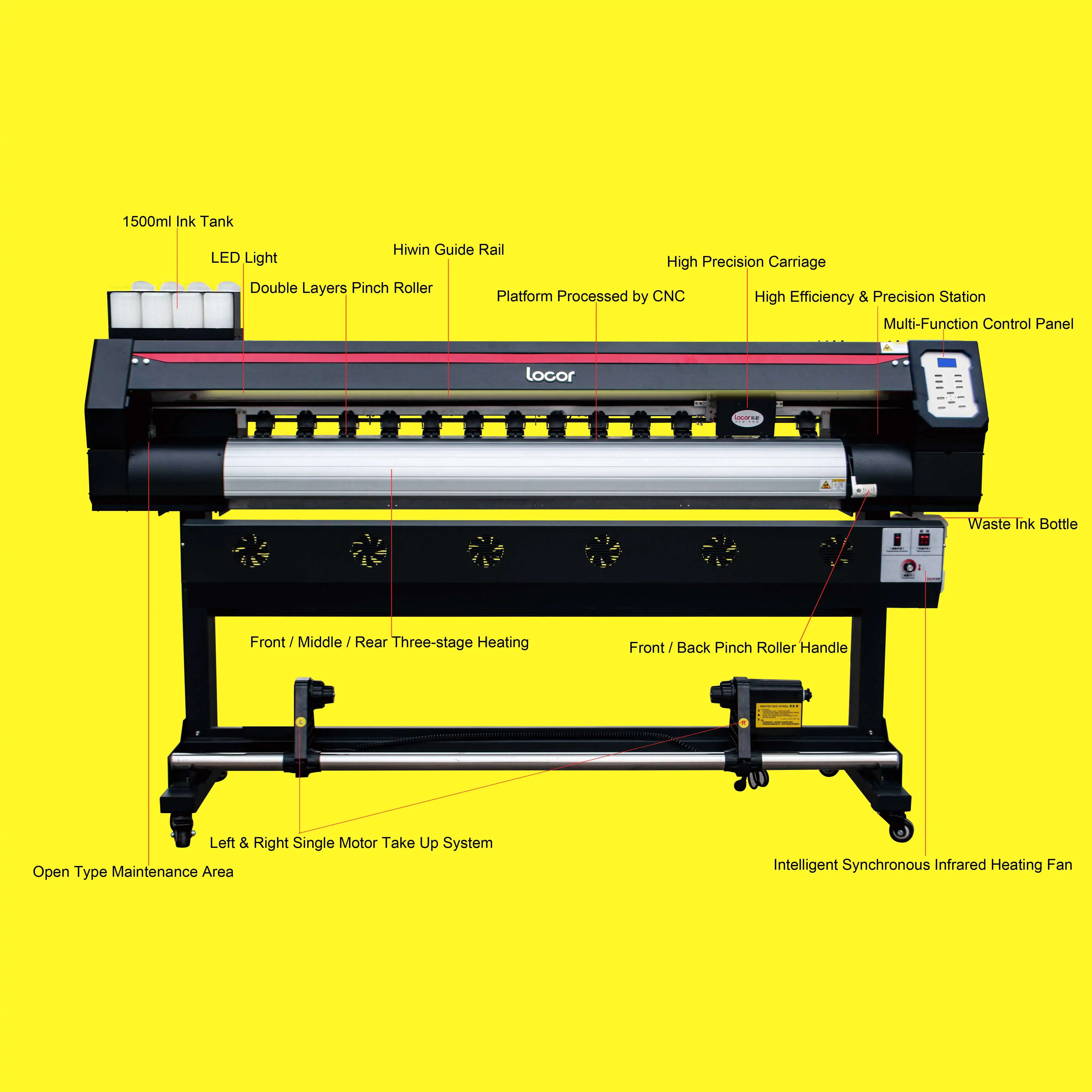 Adesivo de bandeira em vinil e pvc, impressão plotter na bandeira de couro