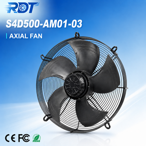 Ventilador Axial S4D500-AM03-01 400V AC 720W 1.41A 1390RPM, Unidad de Condensador de Flujo Axial, Ventilación Industrial de Aire, Alto Flujo de Aire - Product Image 4