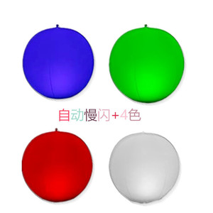 Inflatable Color Changing Led <b>Pool</b> Ball <b>Light</b> 14 Inch With Solar Rechargeable Battery Waterproof For Outdoor Garden Party - Product Image 3
