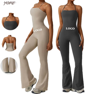Tuta Intera Senza Cuciture per Yoga da <span class=keywords><strong>Donna</strong></span>, <span class=keywords><strong>Abbigliamento</strong></span> per Palestra e Fitness di un Popolare Marchio <span class=keywords><strong>Sportivo</strong></span> - Product Image 4