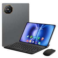 Tablette PC Android 15 haut de gamme 10 pouces M70 Plus Wi-Fi 16 Go 256 Go Double SIM avec fonction d'appel pour adultes, idéale pour l'apprentissage, avec étui clavier et stylet