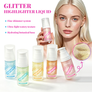 Enlumineur liquide pour le visage à texture légère et aqueuse : éclat rosé, hydratant, fini lumineux modulable pour les osselets des joues |   Fabricant OEM - Product Image 1