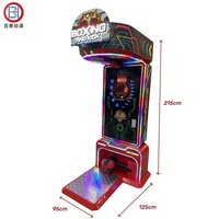 Machine d'arcade de boxe de rue interactive à monnayeur, jeu de sport ultime de boxe et de kick-boxing, en métal, garantie 1 an