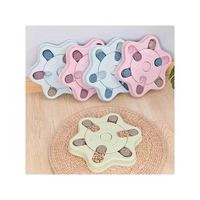 Maychan – plaque de Puzzle de nourriture pour chien et chat, nouveau Design éducatif de formation au qi, plaque de distributeur d'alimentation lente de forme ronde