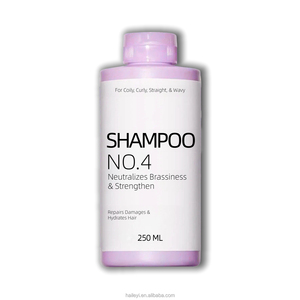 Shampooing Violet Professionnel : Neutralise les Tons Jaune Cuivré, Répare les Liaisons, Renforce et Tonifie, Hydrate et Illumine pour Tous Types de Cheveux - Product Image 1