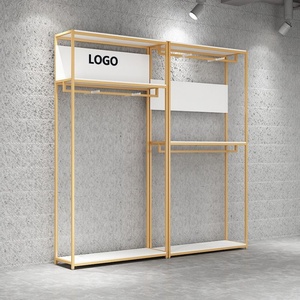 Étagère de présentation pour vêtements pour femmes et enfants, étagère de rangement pour vêtements du sol au plafond, mobilier de salon - Product Image 1