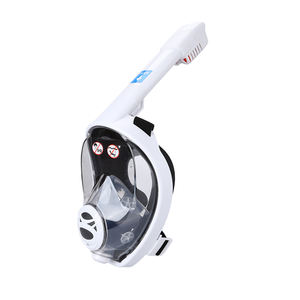 <span class=keywords><strong>Masque</strong></span> <span class=keywords><strong>de</strong></span> Plongée Intégral Aloma, Tuba Sec à Vue Panoramique 180° en Silicone Liquide, pour Apnée et Nage, <span class=keywords><strong>Masque</strong></span> <span class=keywords><strong>de</strong></span> Plongée Adulte - Product Image 3