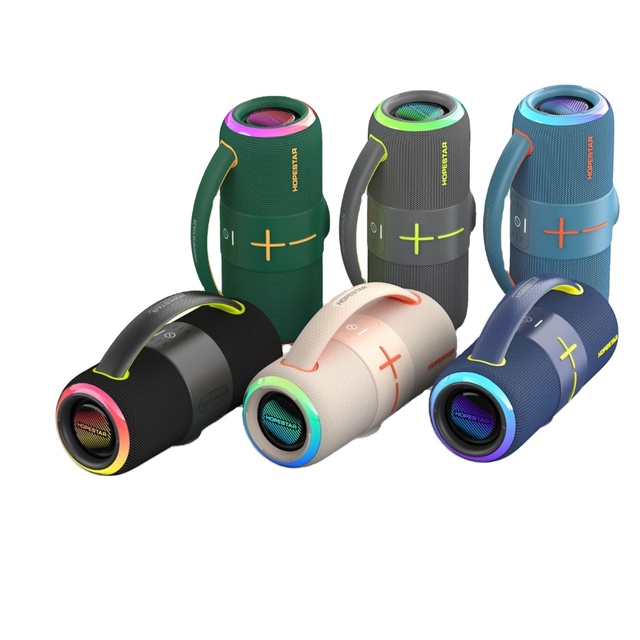 H68 Plastic Portable Outdoor Speaker High Power Dual Speaker IPX5 Waterproof for Connectivity Loud Bass Audio TF Card