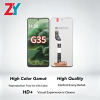 Pantalla Táctil LCD In-cell de Alta Definición para Motorola MOTO G35 5G, Alta Gama de Colores, Alto Brillo para Teléfono Móvil