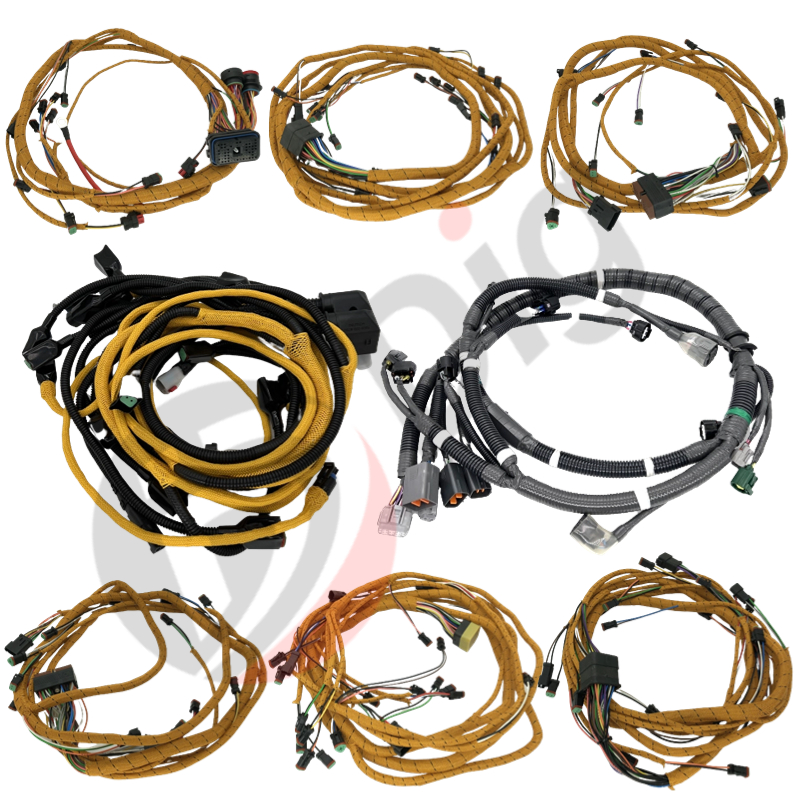 4708451 Excavator Monitor Wiring Harness for Hitachi ZX200