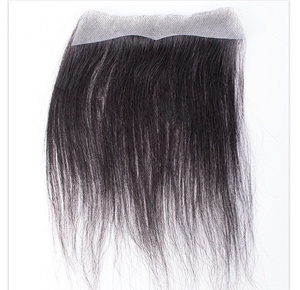 HQ Easy Wear fronte <span class=keywords><strong>capelli</strong></span> Bang Natural Hairline Men estensione dei <span class=keywords><strong>capelli</strong></span> umani - Product Image 3