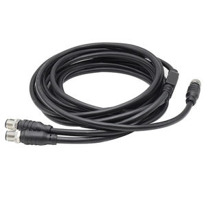 Высококачественные промышленные электрические разъемы M12, 4-контактные, X-код, гнездовые, IP67, для кабелей M12 - Product Image 2