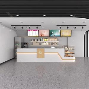 الحد الأدنى من القهوة الحديثة المخصصة مقهى تصميم أو القهوة مع علبة عرض النظارات - Product Image 5