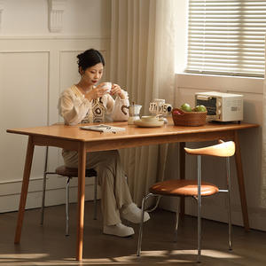 Dining Chair With Horn <b>Backrest</b> Metal Frame For Living Room Adult Use - Product Image 3