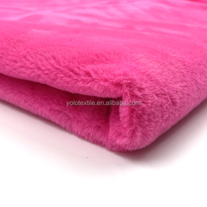 Chất lượng cao nhiều màu 100% <span class=keywords><strong>Polyester</strong></span> giả lông thỏ vải cho thảm và chăn - Product Image 3