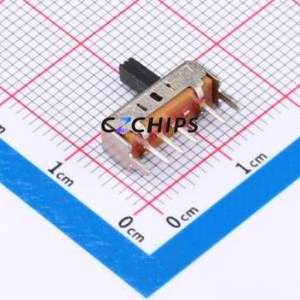 SS-13D07-5 Slide Switch Through hole Component (THT) Switch Rectangle Pin Header PC Pin 12.7mm 4.5mm - Product Image 2