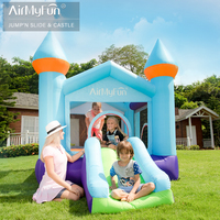 Maison de fête pour enfants, Style Simple, petite bulle gonflable bleue, maison gonflable, maison de rebond d'air, extérieur, forme chinoise