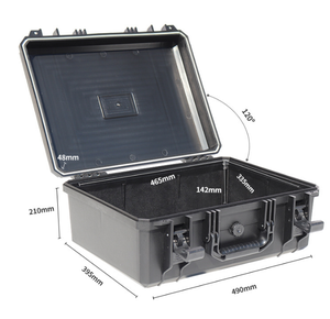 DF0716 29L 29.6L 30L Caja de Herramientas Portátil Resistente de Plástico PP para Ingenieros - Product Image 3