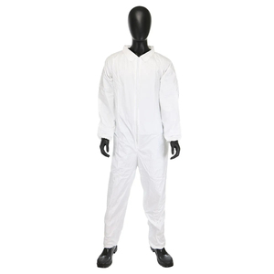Mono Desechable de Polipropileno Extra Grande, Traje con Cremallera Frontal, Capucha y Botas, Muñequeras y Puños Elásticos - Product Image 2