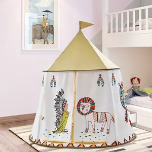 儿童玩具帐篷便携式印度风格蒙古包儿童帐篷玩帐篷游戏屋户外儿童用品