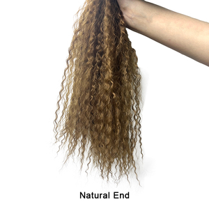 Bán Buôn 20Inch 90G New Marley Tổng Hợp Crochet Tóc Afro Yaki Kinky Xoăn Fluffy Ombre Brazil Bện Duy Nhất Sợi Ngang - Product Image 3